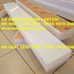 Kap Lampu GMS Acrylic Susu 2x36 Watt